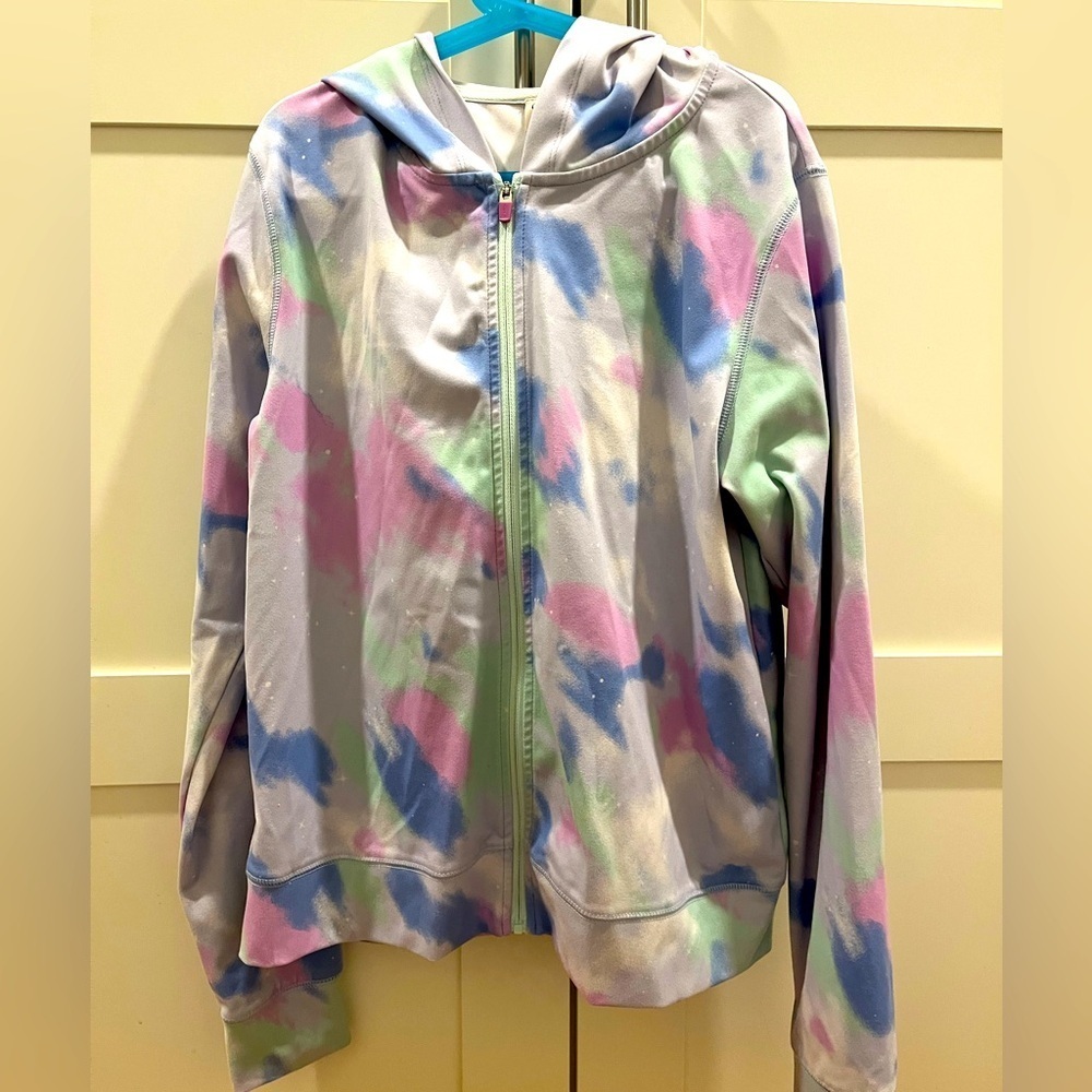 J. Crew Crewcuts Active Girl's Tie-Dye Jacket - Size XL - Picture 1 of 9